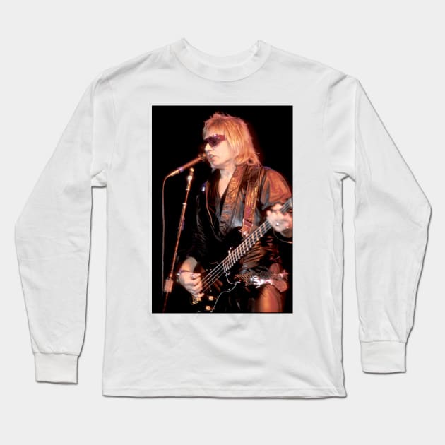 Benjamin Orr The Cars photographs Long Sleeve T-Shirt by Concert Photos